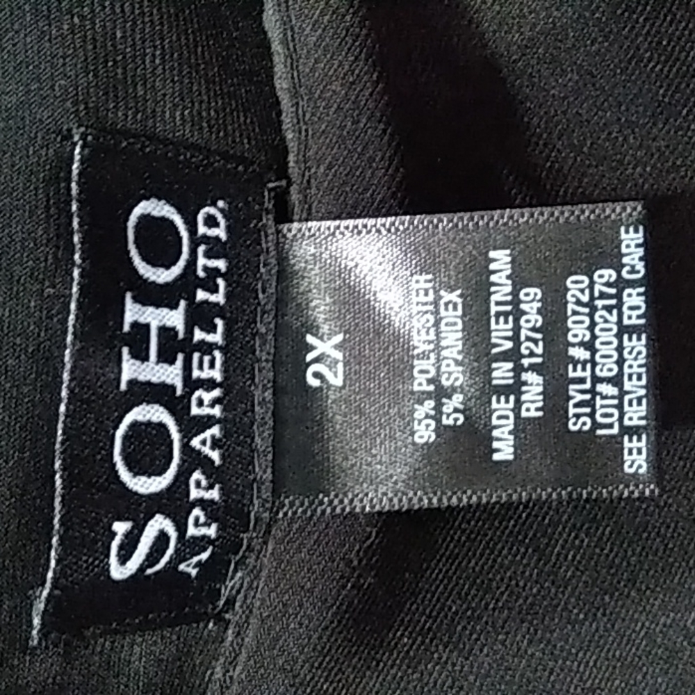 SOHO 2 X black dress